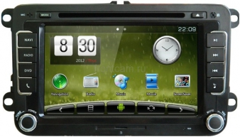 Штатное головное устройство Volkswagen Passat Carpad Duos DT3218 на Android 4.1 / WINCE 6.2