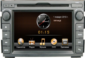 Штатное головное устройство Intro CHR-1810 CD Kia Ceed,Venga 2010-12